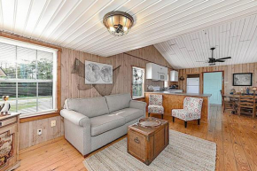 Shipwrecked Shack Waterfront House Boat on Land